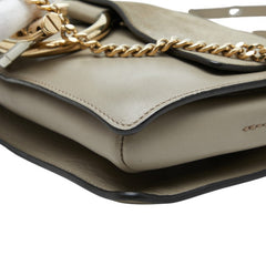 クロエ フェイ 斜め掛け ショルダーバッグ グレージュ レザー スウェード レディース Chloe 【中古】
