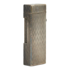 ダンヒル ライター ガスライター 喫煙具 ローラー式 着火確認済み シルバー メタル メンズ Dunhill 【中古】