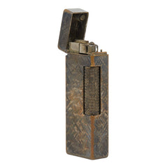 ダンヒル ローラー ライター ガスライター 喫煙具 着火確認済み シルバー メンズ Dunhill 【中古】