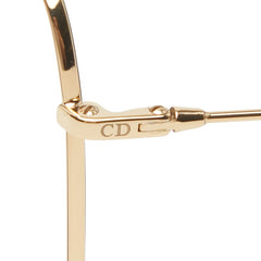 ディオール サングラス 8310T ゴールド ブラック プラスチック メッキ メンズ Dior 【中古】