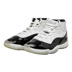 ナイキ エアジョーダン11 レトロ コンコルド AIR JORDAN 11 RETRO CONCORD スニーカー ハイカット バッシュ 28.5cm 378037-100 ホワイト ブラック 表記なし メンズ NIKE 【中古】