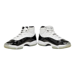 ナイキ エアジョーダン11 レトロ コンコルド AIR JORDAN 11 RETRO CONCORD スニーカー ハイカット バッシュ 28.5cm 378037-100 ホワイト ブラック 表記なし メンズ NIKE 【中古】