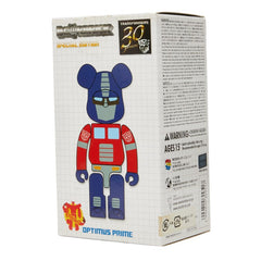 メディコムトイ ベアブリック200％ TRANSFORMERS OPTIMUS PRIME フィギュア おもちゃ 置物 ネイビー レッド メンズ MEDICOM TOY 【中古】