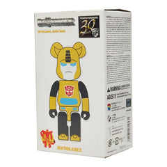 メディコムトイ ベアブリック200％ TRANSFORMERS BUMBLEBEE フィギュア おもちゃ 置物 イエロー メンズ MEDICOM TOY 【中古】