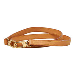ルイ ヴィトン ショルダーストラップ ベージュ ゴールド レザー メッキ レディース LOUIS VUITTON 【中古】