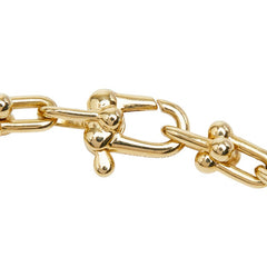 ティファニー ハードウェア マイクロリンク ブレスレット ラージ ブレスレット K18YG イエローゴールド 750 レディース TIFFANY&Co. 【中古】