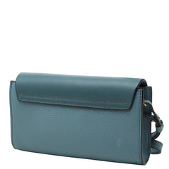 クロエ フェイ 斜め掛け ショルダーバッグ ブルー系 レザー レディース Chloe 【中古】