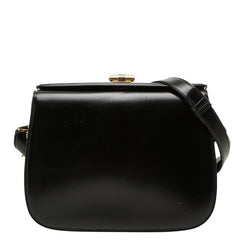 グッチ 斜め掛け ショルダーバッグ 0014060626 ブラック レザー レディース GUCCI 【中古】