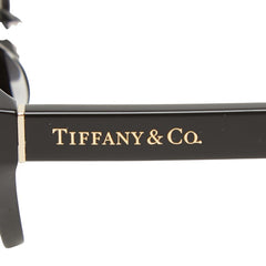 ティファニー フルリム ウェリントン サングラス TF2261-F ブラック プラスチック レディース TIFFANY&Co. 【中古】