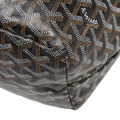 ゴヤール サンルイPM トートバッグ ブラウン系 PVC レザー レディース GOYARD 【中古】