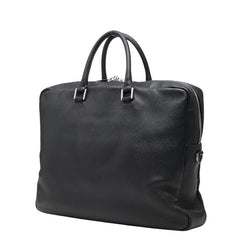 サンローラン サック ド ジュール ブリーフケース ビジネスバッグ 528744 ブラック レザー メンズ SAINT LAURENT 【中古】