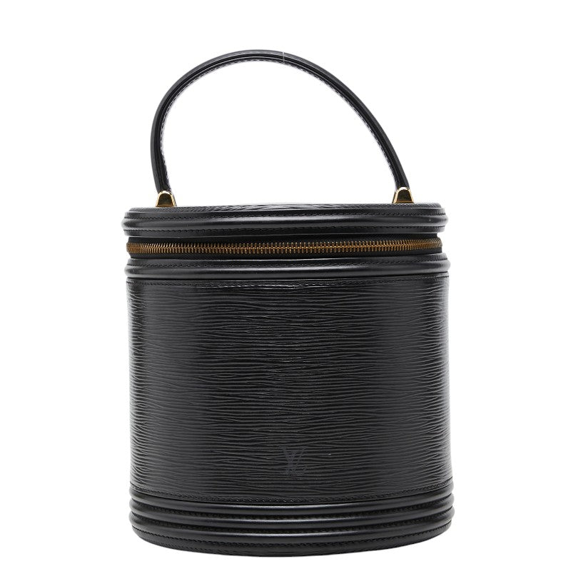 ルイ ヴィトン エピ カンヌ ハンドバッグ バニティバッグ M48032 ノワール ブラック レザー レディース LOUIS VUITTON 【中古】