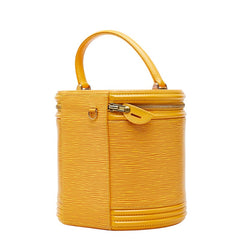 ルイ ヴィトン エピ カンヌ ハンドバッグ バニティバッグ M48039 タッシリイエロー レザー レディース LOUIS VUITTON 【中古】