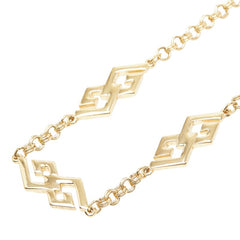 ジバンシー GGロゴ チェーン ロングネックレス ゴールド メッキ レディース Givenchy 【中古】
