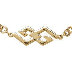 ジバンシー GGロゴ チェーン ロングネックレス ゴールド メッキ レディース Givenchy 【中古】