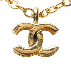 シャネル ヴィンテージ ココマーク ネックレス ゴールド メッキ レディース CHANEL 【中古】