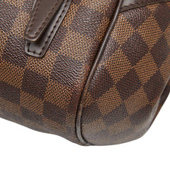 ルイ ヴィトン ダミエ リヴィントンPM トートバッグ ショルダーバッグ N41157 ブラウン PVC レザー レディース LOUIS VUITTON 【中古】
