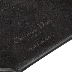 ディオール カナージュ レディディオール 6.7インチ ProMAX系 iPhoneケース スマホケース ブラック レザー レディース Dior 【中古】