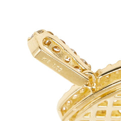 K18YG イエローゴールド ダイヤモンド ダイヤ1.00ct ペンダントトップ ネックレス レディース 【中古】