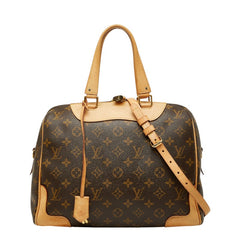 ルイ ヴィトン モノグラム レティーロ ハンドバッグ ショルダーバッグ 2WAY M50056 ブラウン PVC レザー レディース LOUIS VUITTON 【中古】