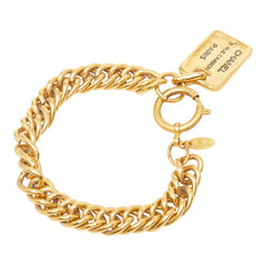 シャネル 31 RUE CAMBON ル カンボン ヴィンテージ チェーン ブレスレット ゴールド メッキ レディース CHANEL 【中古】