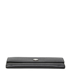 ブルガリ 二つ折り財布 ブラック レザー レディース BVLGARI 【中古】