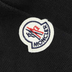 モンクレール VESTITO 半袖 ワンピース アイコンパッチ サイズS ブラック コットン レディース MONCLER 【中古】