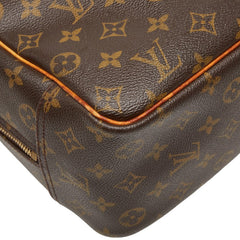ルイ ヴィトン モノグラム ドーヴィル ハンドバッグ M47270 ブラウン PVC レザー レディース LOUIS VUITTON 【中古】
