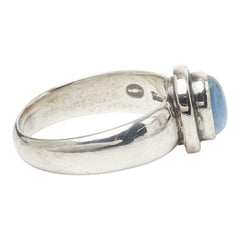 ジョージジェンセン リング 指輪 #46C シルバー ブルー ムーンストーン SV925 シルバー レディース Georg Jensen 【中古】