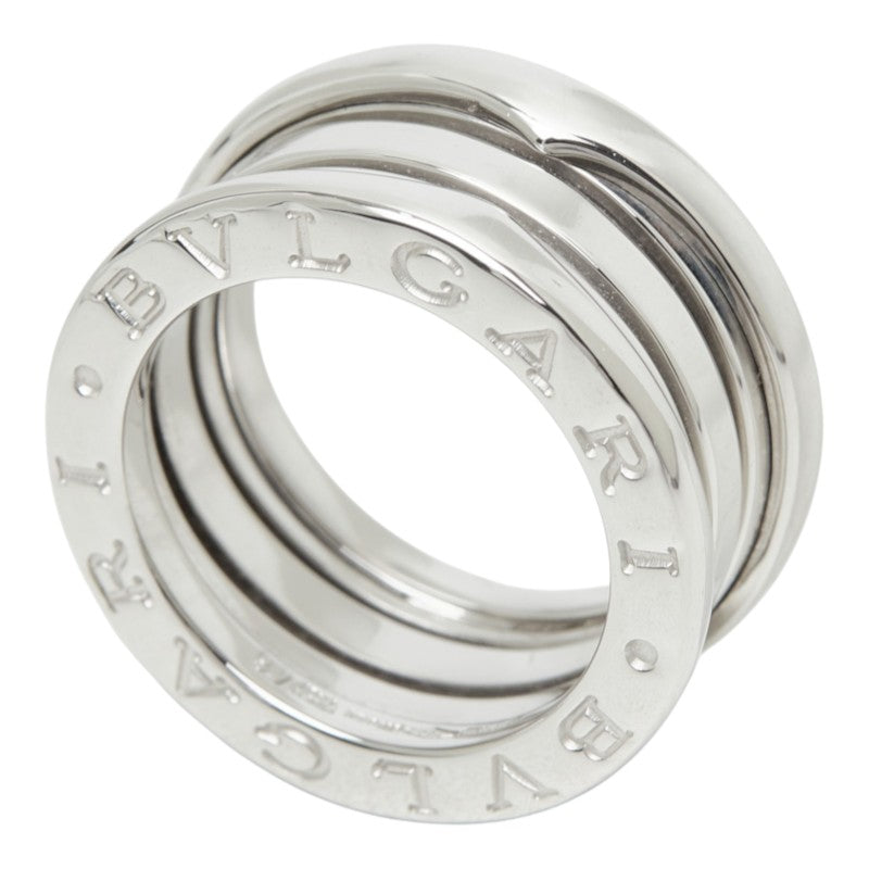 ブルガリ B-ZERO1 ビーゼロワン 3バンド リング 指輪 #46 K18WG ホワイトゴールド レディース BVLGARI 中古
