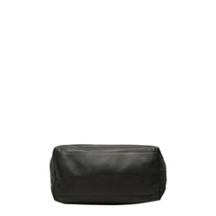 ヴァレンチノ ガラヴァーニ ロックスタッズ 斜め掛け ショルダーバッグ ブラック レザー レディース Valentino 【中古】