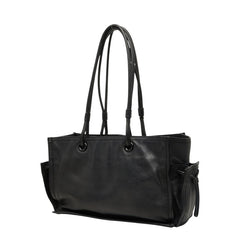 ロエベ トートバッグ ショルダーバッグ 290608 ブラック レザー レディース LOEWE 【中古】
