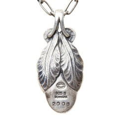 ジョージジェンセン チェーン ペンダント ネックレス SV925 シルバー レディース Georg Jensen 【中古】