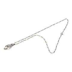ジョージジェンセン チェーン ペンダント ネックレス SV925 シルバー レディース Georg Jensen 【中古】