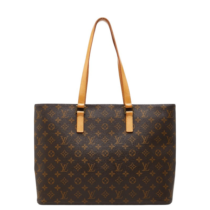 ルイ ヴィトン モノグラム ルコ トートバッグ M51155 ブラウン PVC レザー レディース LOUIS VUITTON 【中古】