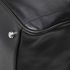 バリー トレインスポッティング ボストンバッグ トラベルバッグ ショルダーバッグ 2WAY ブラック レザー レディース BALLY 【中古】