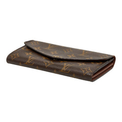 ルイ ヴィトン モノグラム ポルトフォイユ サラ 長財布 M60531 ブラウン PVC レザー レディース LOUIS VUITTON 【中古】
