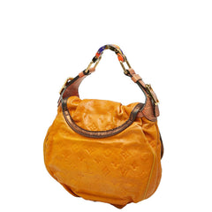 ルイ ヴィトン カラハリPM ハンドバッグ M97000 オレンジ レザー パイソン レディース LOUIS VUITTON 【中古】