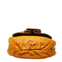 ルイ ヴィトン カラハリPM ハンドバッグ M97000 オレンジ レザー パイソン レディース LOUIS VUITTON 【中古】