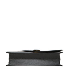サンローラン ヴィンテージ クラッチバッグ セカンドバッグ ブラック レザー レディース SAINT LAURENT 【中古】