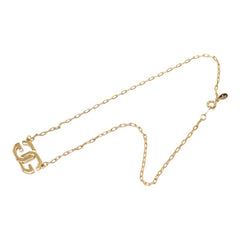 ジバンシー GGロゴ チェーン ペンダント ネックレス ゴールド メッキ レディース Givenchy 【中古】