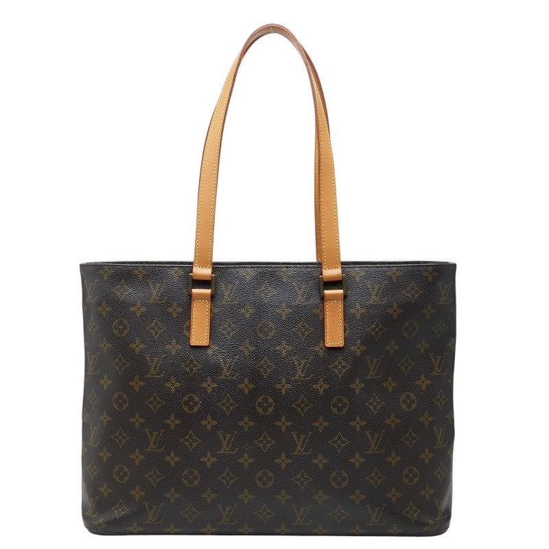 ルイ ヴィトン モノグラム ルコ トートバッグ ショルダーバッグ M51155 ブラウン PVC レザー レディース LOUIS VUITTON 【中古】