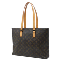 ルイ ヴィトン モノグラム ルコ トートバッグ ショルダーバッグ M51155 ブラウン PVC レザー レディース LOUIS VUITTON 【中古】