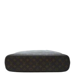 ルイ ヴィトン モノグラム ルコ トートバッグ ショルダーバッグ M51155 ブラウン PVC レザー レディース LOUIS VUITTON 【中古】