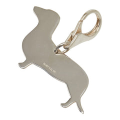 ティファニー ドッグ 犬 ダックスフンド モチーフ チャーム キーホルダー SV925 シルバー レディース TIFFANY&Co. 【中古】