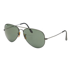 レイバン アビエーター フルリム サングラス RB3026 L2821 ブラック メタル レディース Ray-Ban 【中古】