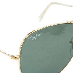 レイバン ロゴ サングラス ゴールド ブラック プラスチック メッキ レディース Ray-Ban 【中古】