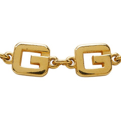 ジバンシー Gロゴ チェーン ネックレス ゴールド メッキ レディース Givenchy 【中古】