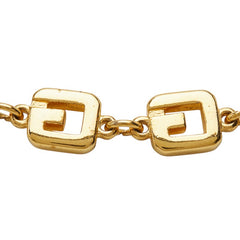 ジバンシー Gロゴ チェーン ネックレス ゴールド メッキ レディース Givenchy 【中古】