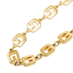 ジバンシー Gロゴ チェーン ネックレス ゴールド メッキ レディース Givenchy 【中古】